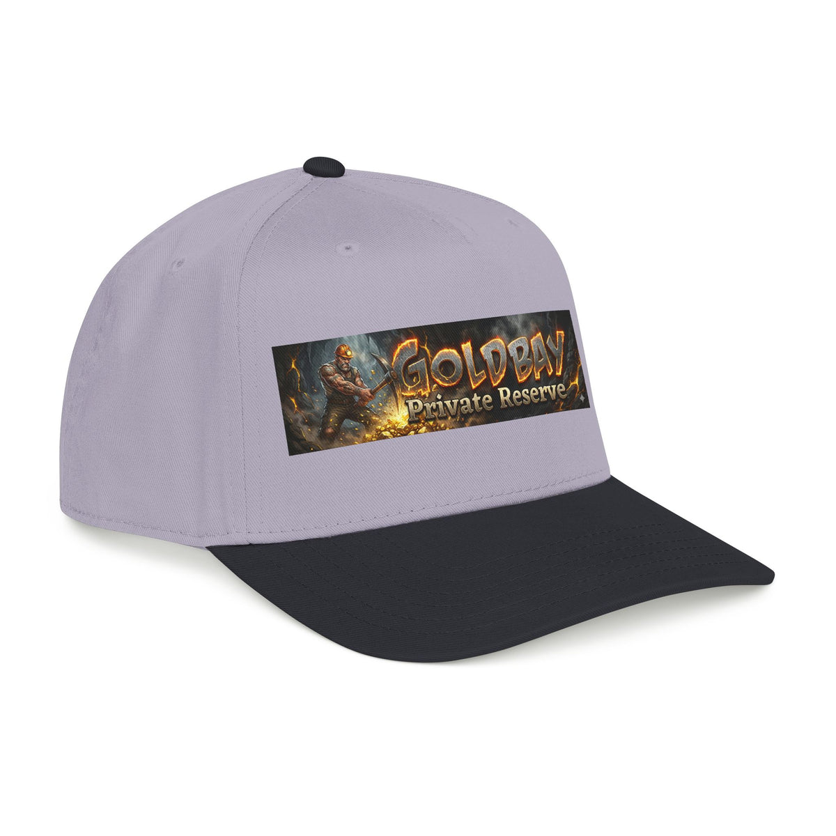 GoldPay 'Private Reserve' Baseball Cap — Miner Logo Strapback