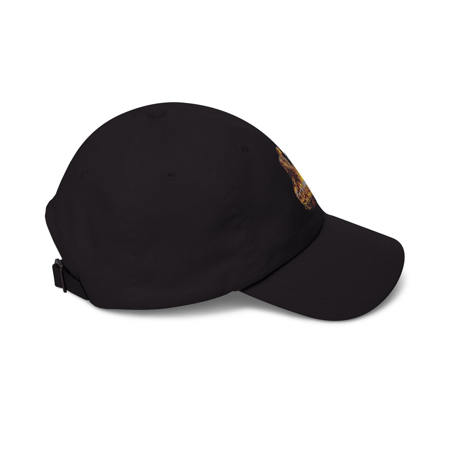 Dad Cap — Retro Gold Lava Graphic Classic Dad Cap