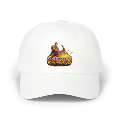Dad Cap — Retro Gold Lava Graphic Classic Dad Cap