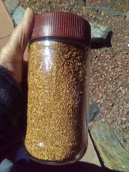 Central Nevada super chunky paydirt. Bigger gold! 5 grams