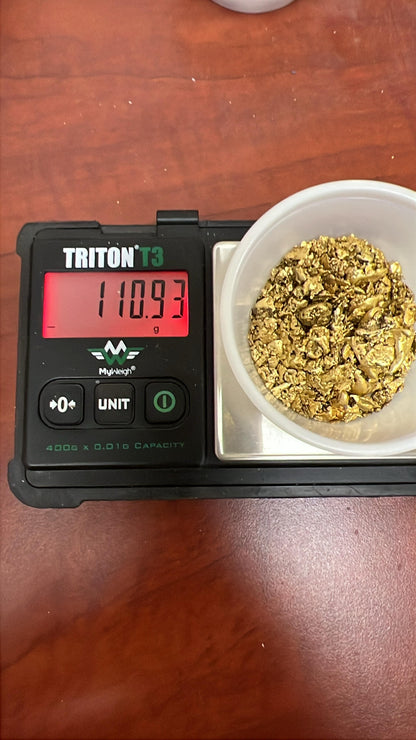 Yuba River Paydirt - CHUNKY bigger nuggets - 2 grams of added CHUNKY gold