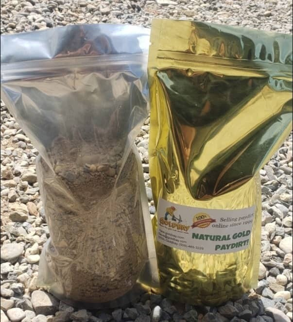 Yuba River Paydirt - CHUNKY bigger nuggets - 2 grams of added CHUNKY gold