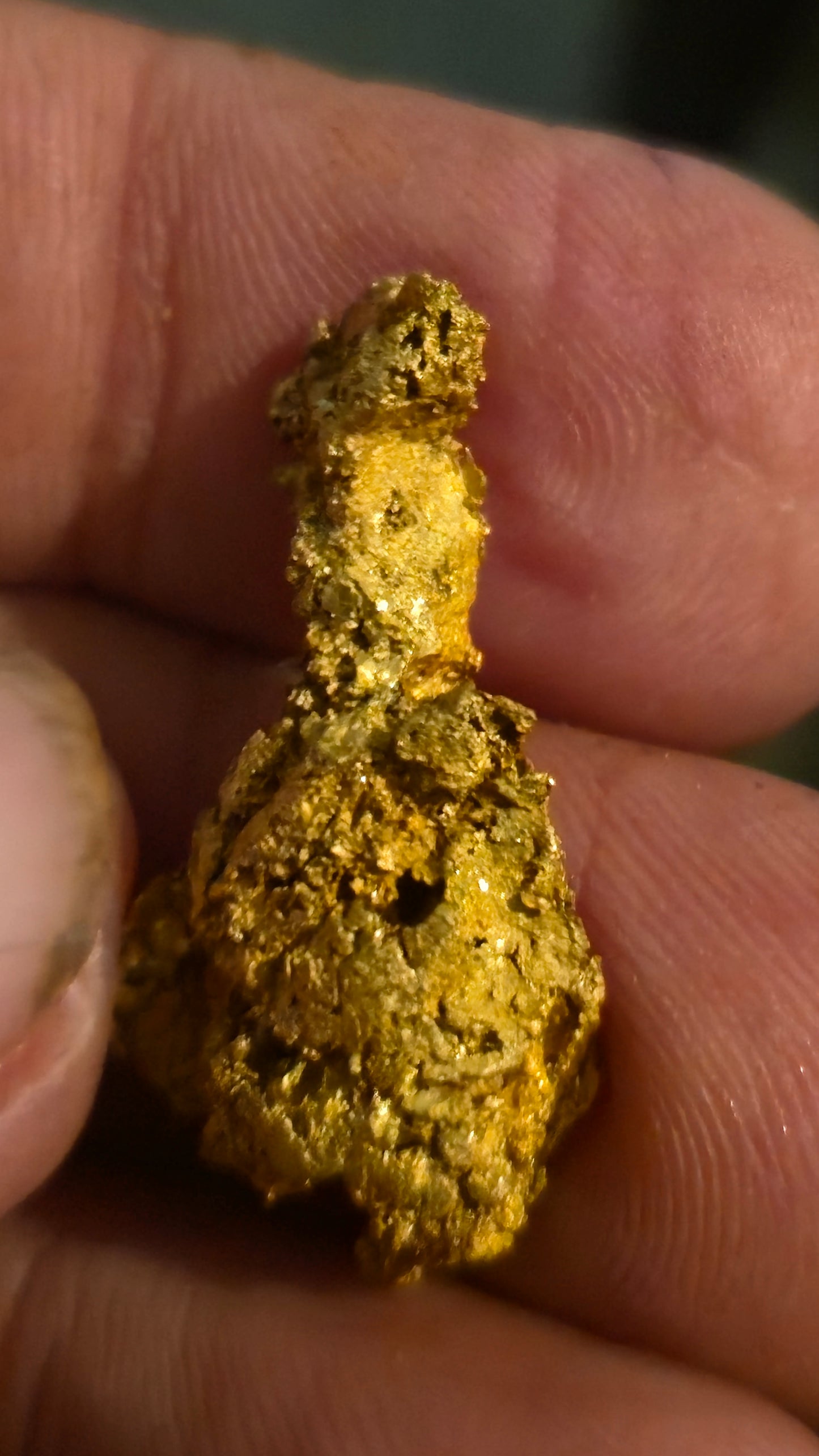 Museum-Quality Calaveras Crystalline Leaf Gold - 10.71 Gram Specimen