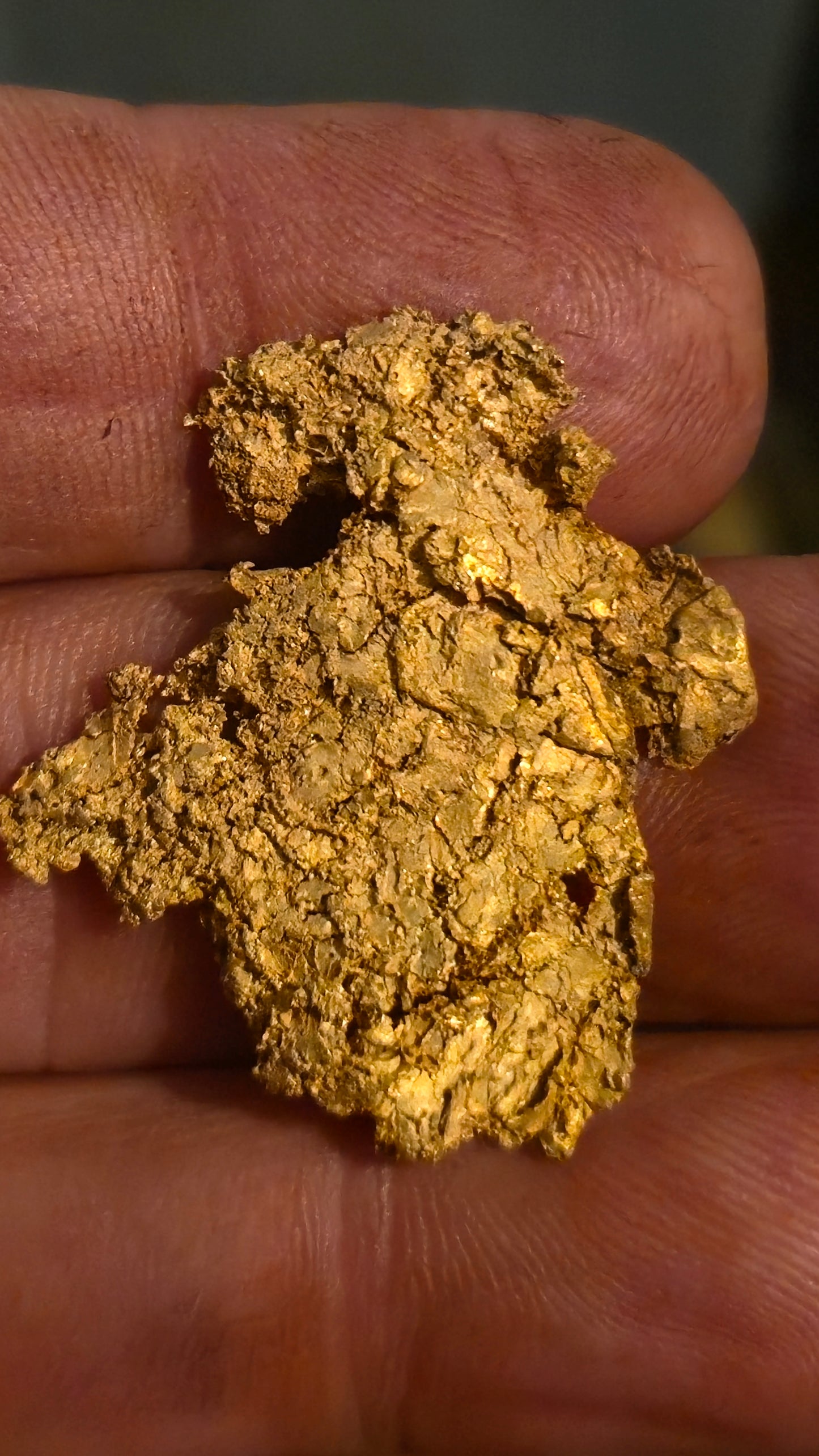 Museum-Quality Calaveras Crystalline Leaf Gold - 10.08 Gram Specimen