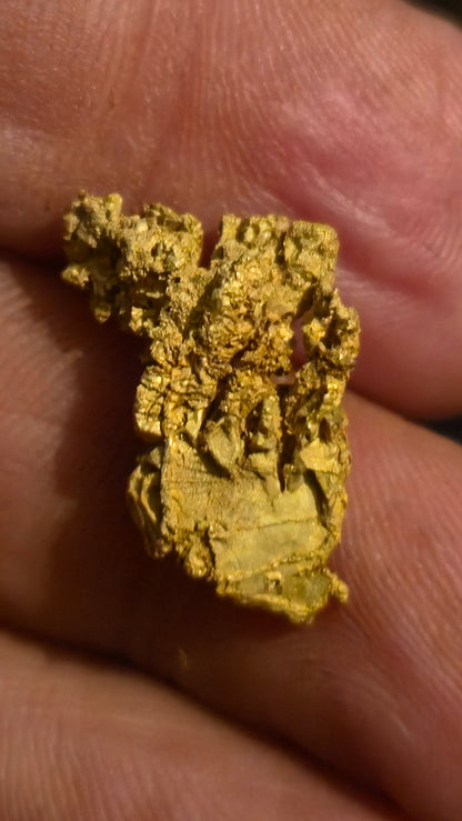 Museum-Quality Calaveras Crystalline Leaf Gold - 3.43 Gram Specimen