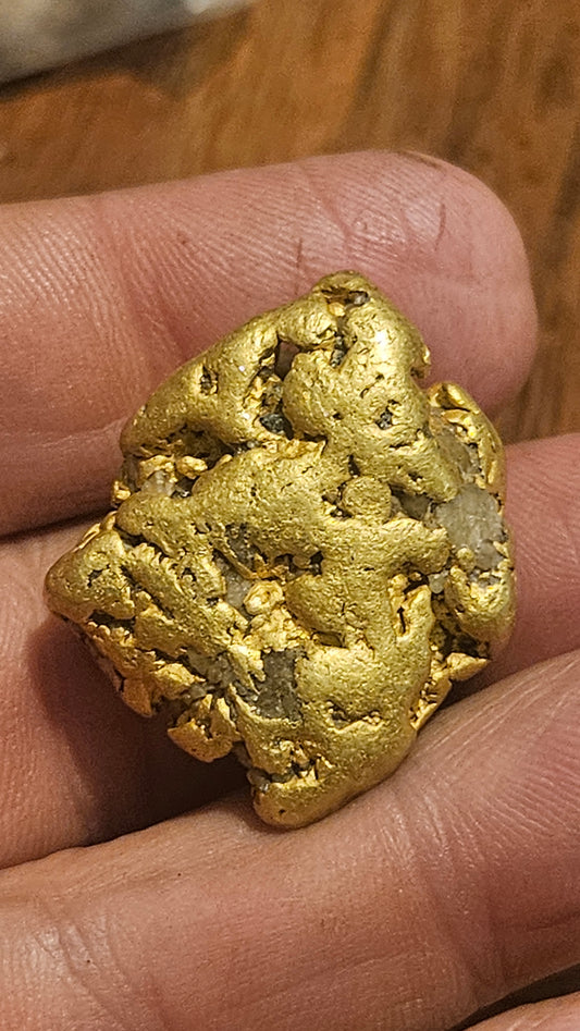 51.24 grams Placerville California gold nugget. So nice!