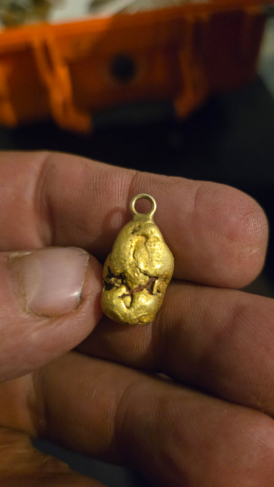 Gold Nugget Pendant - 20.45 grams