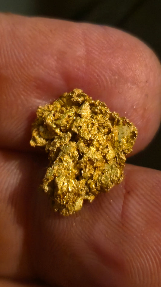 Museum-Quality Calaveras Crystalline Leaf Gold - 4.88 Gram Specimen