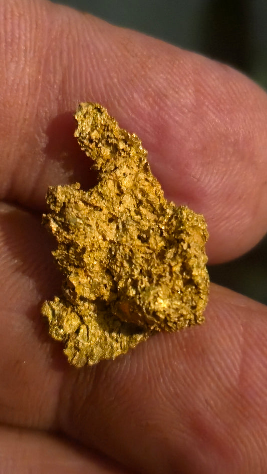 Museum-Quality Calaveras Crystalline Leaf Gold - 6.60 Gram Specimen