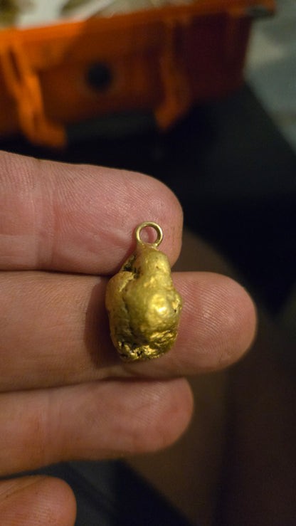 Gold Nugget Pendant - 20.45 grams