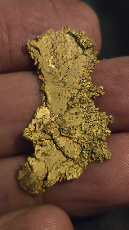 Museum-Quality Calaveras Crystalline Leaf Gold - 6.49 Gram Specimen