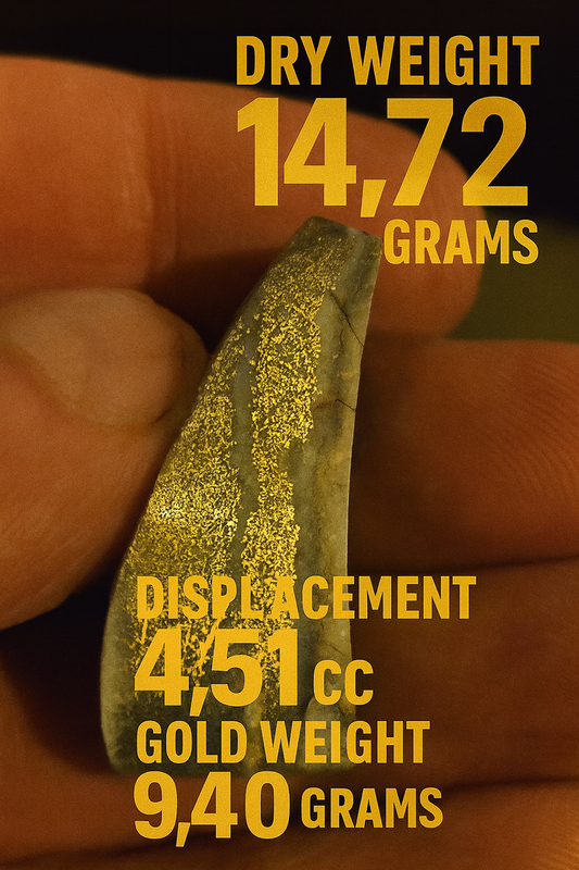 Polished Mariposite with Fine Wire Gold – Rare Natural Gold Specimen | 14.72g